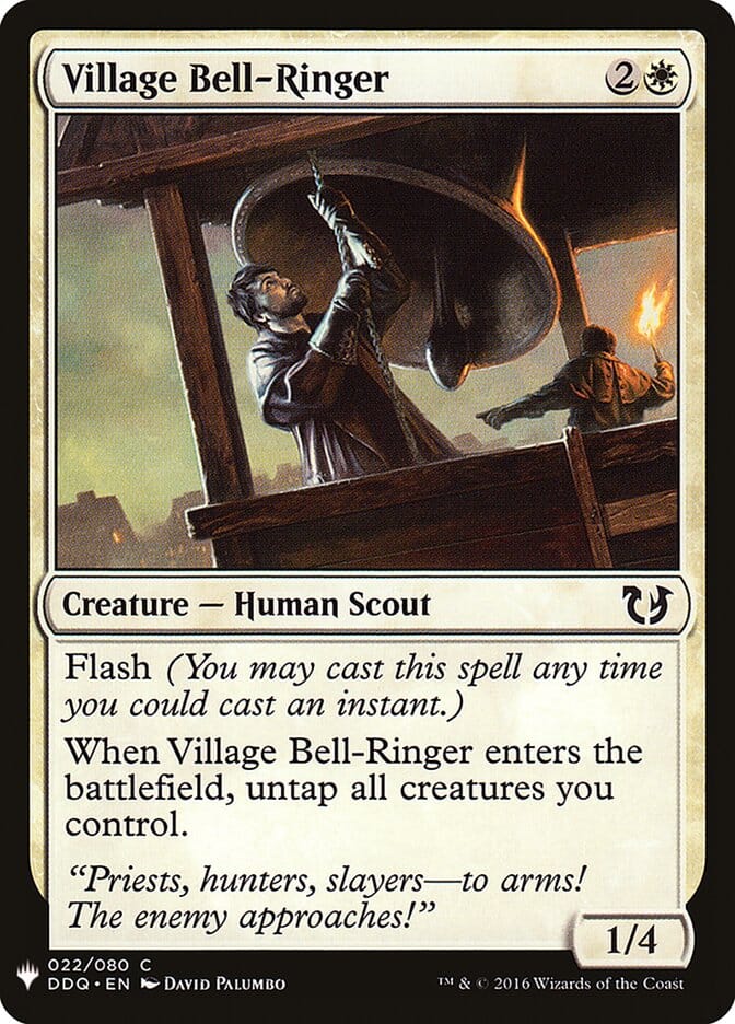 Village Bell-Ringer [Mystery Booster] MTG Single Magic: The Gathering  | Multizone: Comics And Games