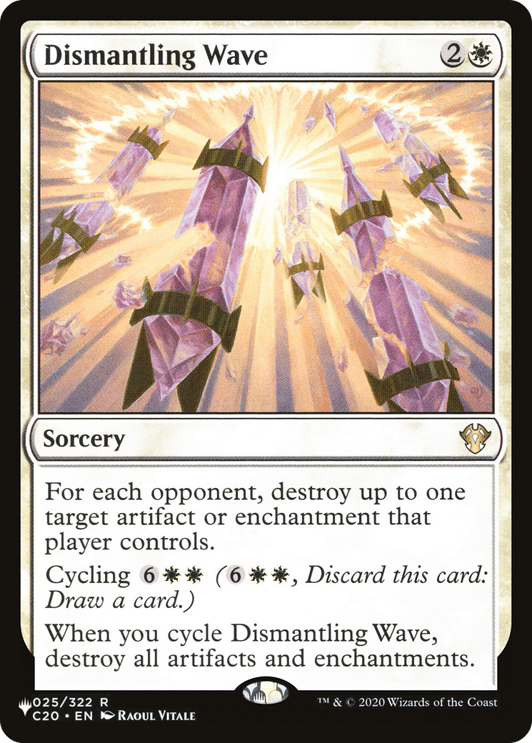 Dismantling Wave [Secret Lair: Angels] MTG Single Magic: The Gathering  | Multizone: Comics And Games