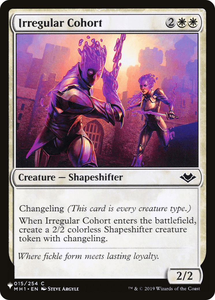Irregular Cohort [The List] MTG Single Magic: The Gathering  | Multizone: Comics And Games