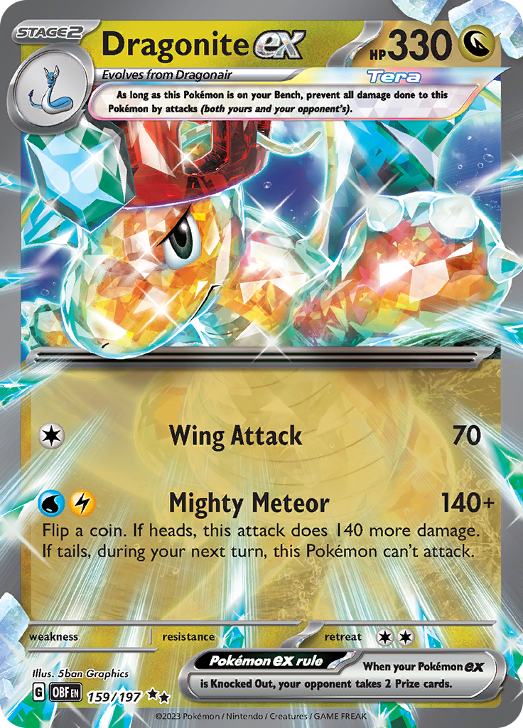 Dragonite ex (159/197) [Scarlet & Violet: Obsidian Flames] | Multizone: Comics And Games