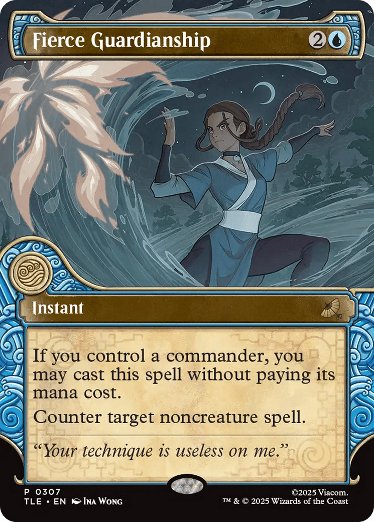 Fierce Guardianship (Showcase) [Avatar: The Last Airbender: Eternal-Legal] MTG Single Magic: The Gathering  | Multizone: Comics And Games