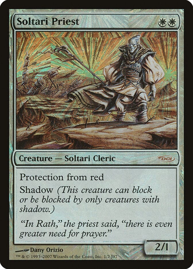 Soltari Priest [Junior Super Series] MTG Single Magic: The Gathering  | Multizone: Comics And Games