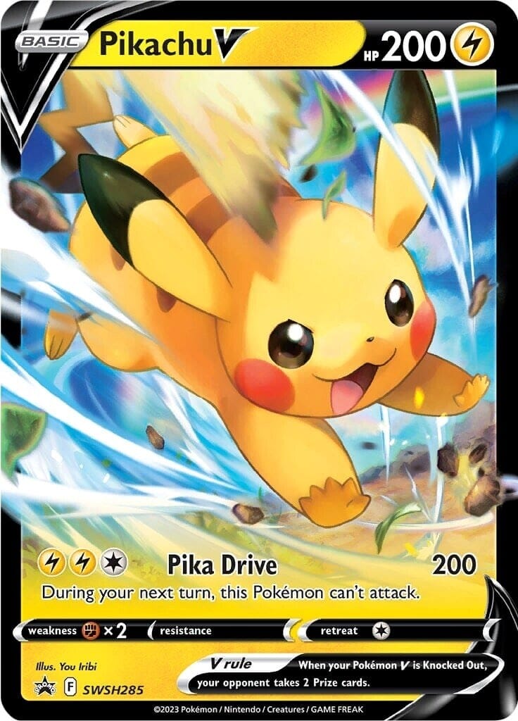 Pikachu V (SWSH285) [Sword & Shield: Black Star Promos] Pokemon Single Pokémon  | Multizone: Comics And Games