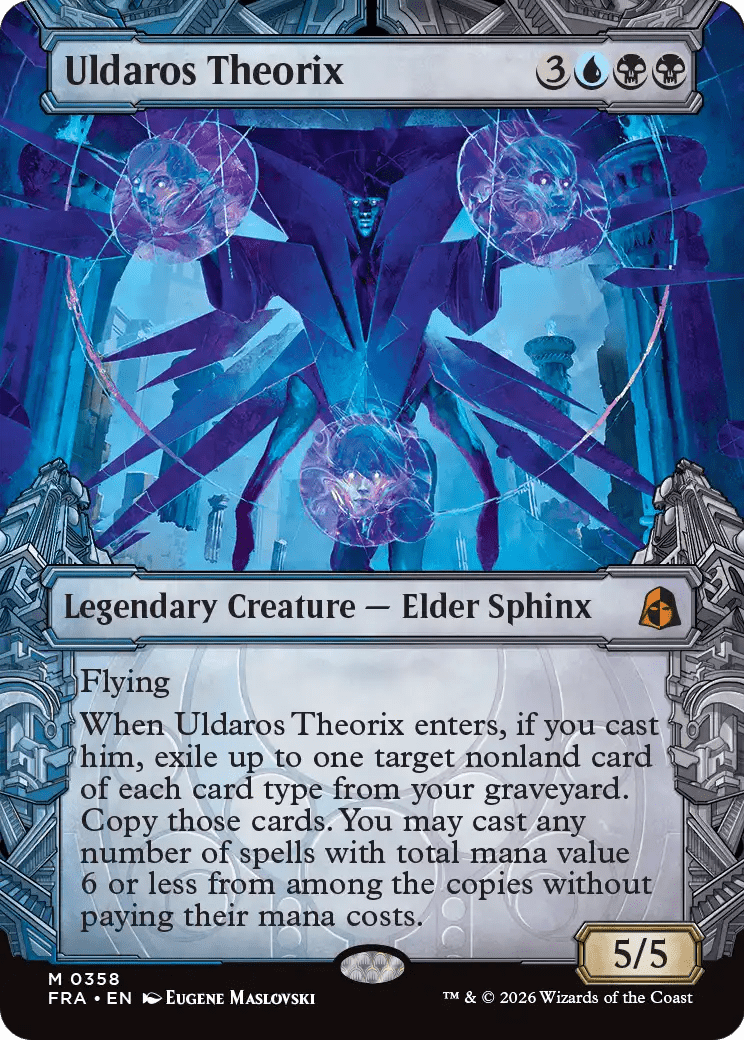 Uldaros Theorix (Showcase) (0358) [Reality Fracture] MTG Single Magic: The Gathering  | Multizone: Comics And Games