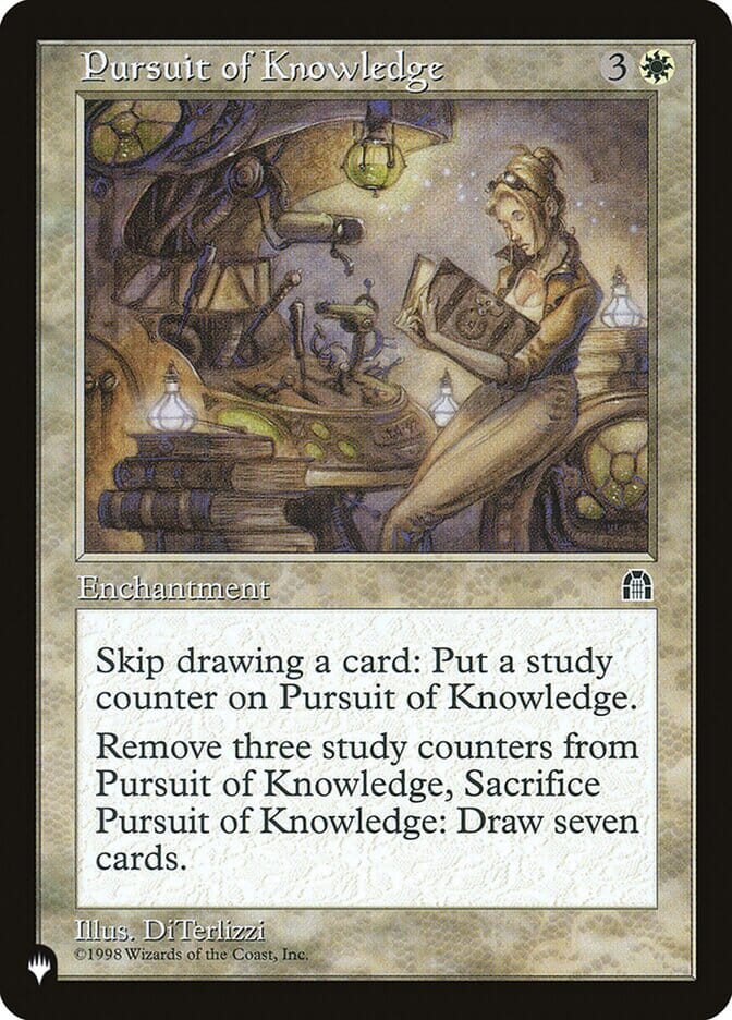 Pursuit of Knowledge [The List] MTG Single Magic: The Gathering  | Multizone: Comics And Games