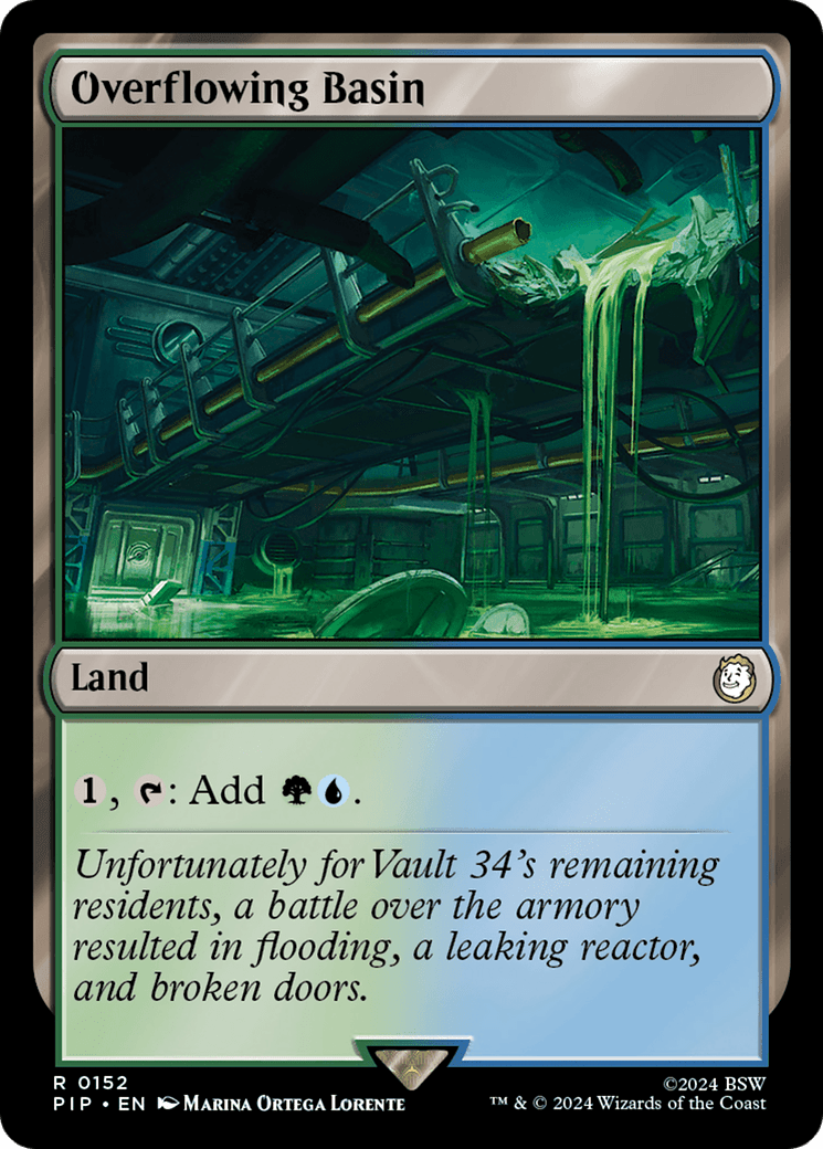 Overflowing Basin [Fallout] MTG Single Magic: The Gathering  | Multizone: Comics And Games