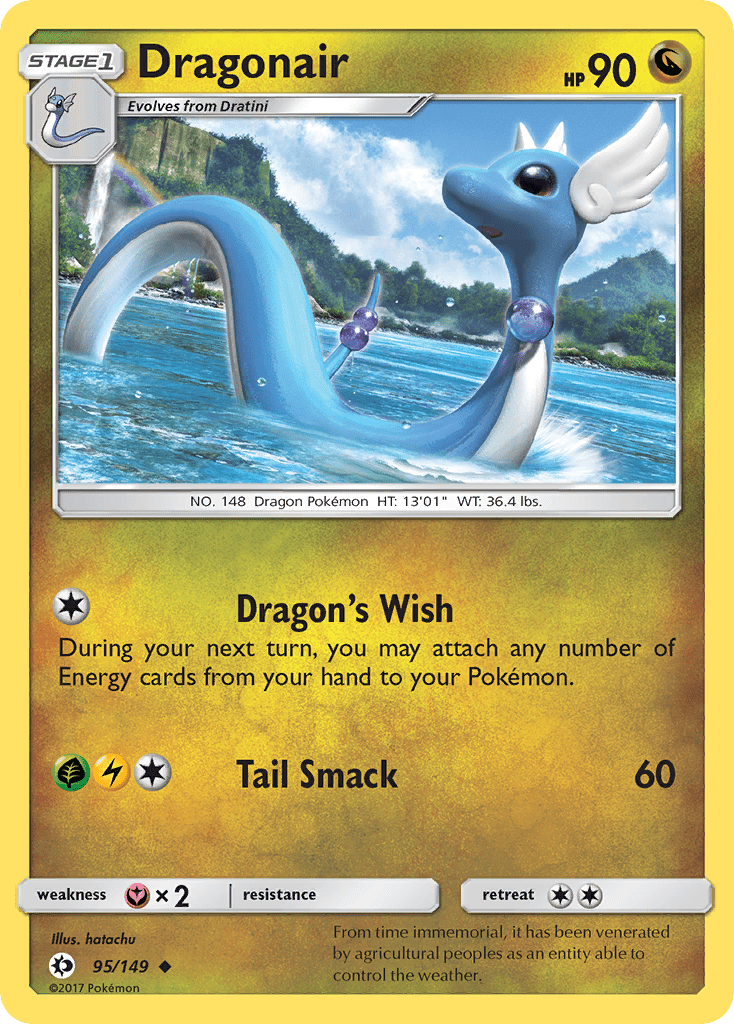 Dragonair (95/149) [Sun & Moon: Base Set] Pokemon Single Pokémon  | Multizone: Comics And Games