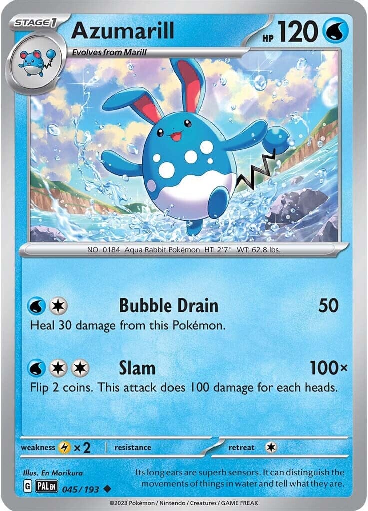 Azumarill (045/193) [Scarlet & Violet: Paldea Evolved] Pokemon Single Pokémon  | Multizone: Comics And Games