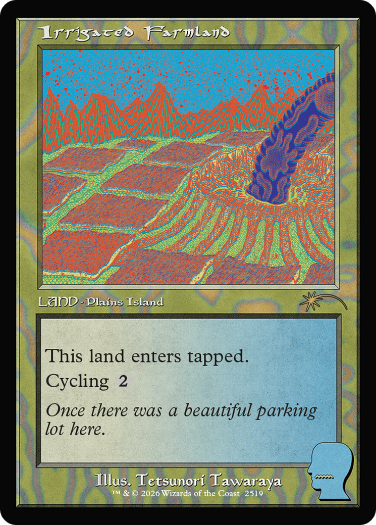 Irrigated Farmland [Secret Lair Drop Series] MTG Single Magic: The Gathering  | Multizone: Comics And Games