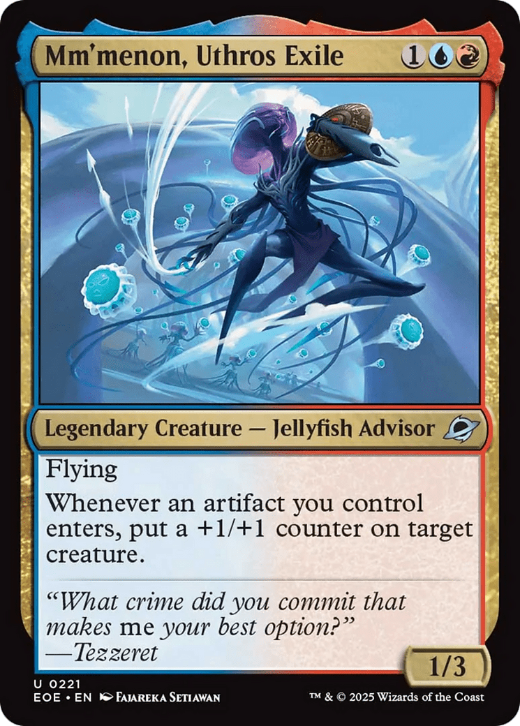Mm'menon, Uthros Exile [Edge of Eternities] MTG Single Magic: The Gathering  | Multizone: Comics And Games