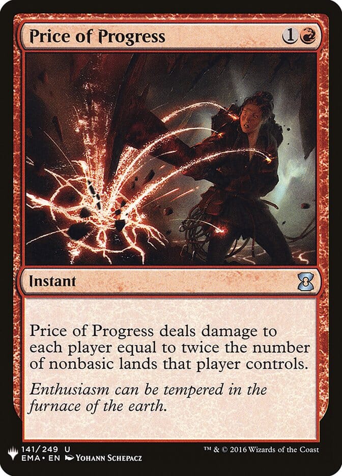 Price of Progress [Mystery Booster] MTG Single Magic: The Gathering  | Multizone: Comics And Games