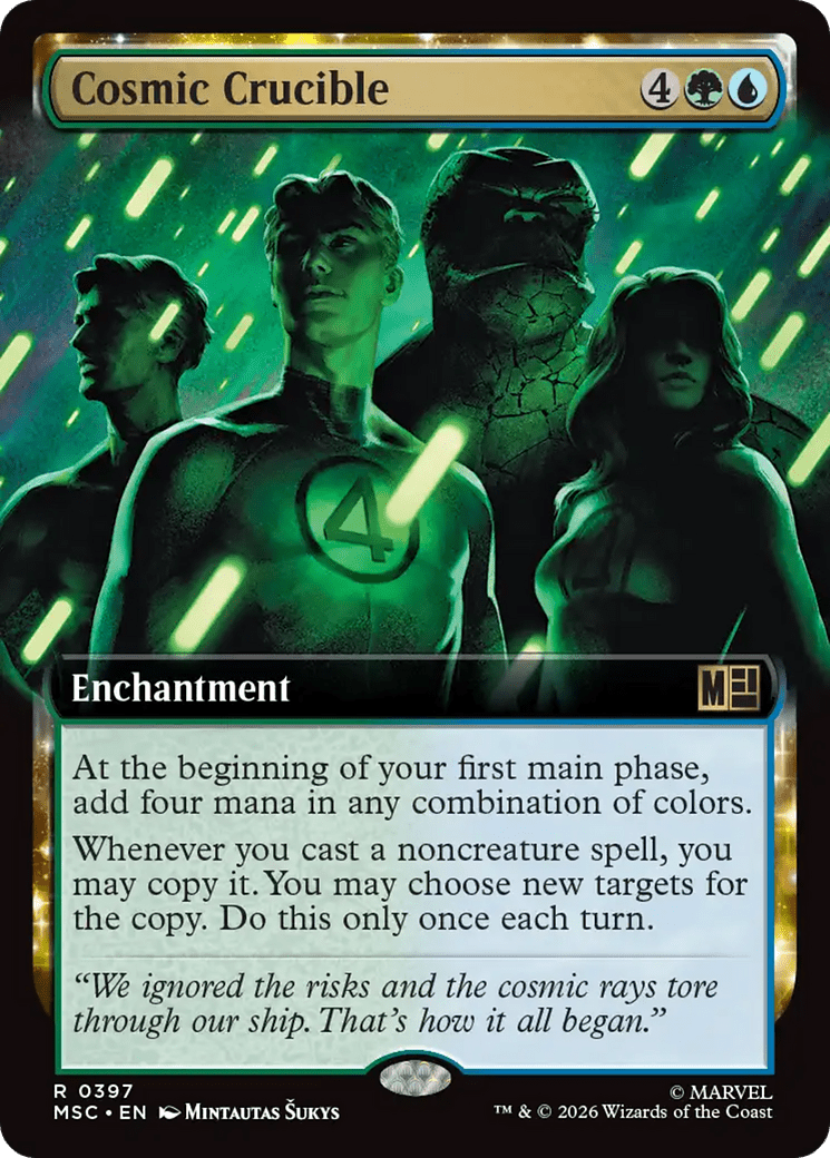 Cosmic Crucible (Extended Art) [Marvel Super Heroes Commander] | Multizone: Comics And Games