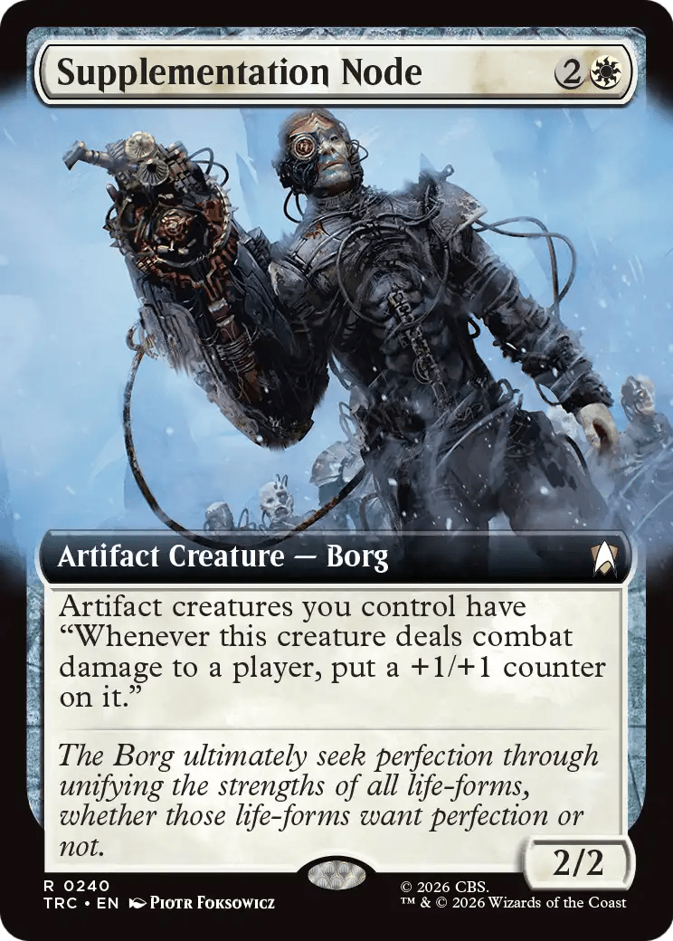 Supplementation Node (Extended Art) [Star Trek Commander] MTG Single Magic: The Gathering  | Multizone: Comics And Games