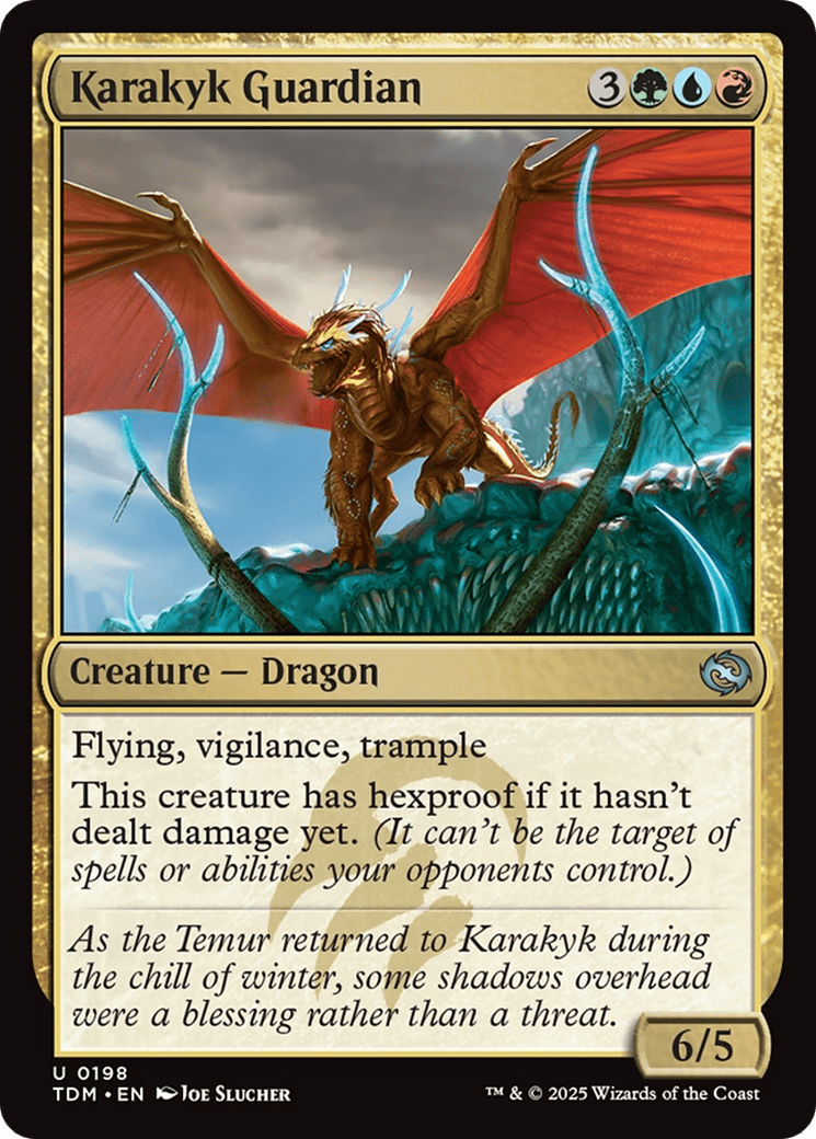 Karakyk Guardian [Tarkir: Dragonstorm] MTG Single Magic: The Gathering  | Multizone: Comics And Games