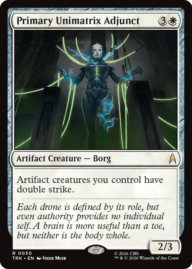 Primary Unimatrix Adjunct [Star Trek] MTG Single Magic: The Gathering  | Multizone: Comics And Games