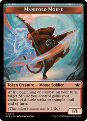 Sword // Manifold Mouse Double-Sided Token [Bloomburrow Tokens] MTG Single Magic: The Gathering  | Multizone: Comics And Games