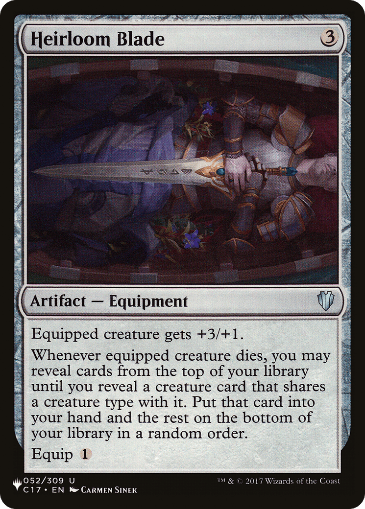 Heirloom Blade [Secret Lair: Angels] MTG Single Magic: The Gathering  | Multizone: Comics And Games