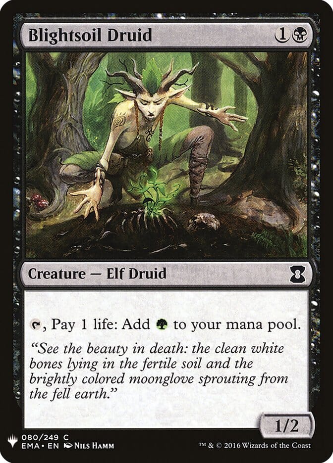 Blightsoil Druid [Mystery Booster] MTG Single Magic: The Gathering  | Multizone: Comics And Games