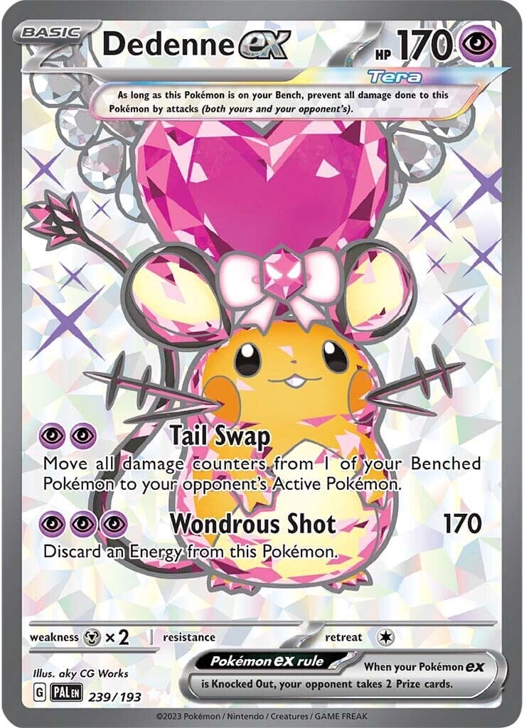 Dedenne ex (239/193) [Scarlet & Violet: Paldea Evolved] Pokemon Single Pokémon  | Multizone: Comics And Games