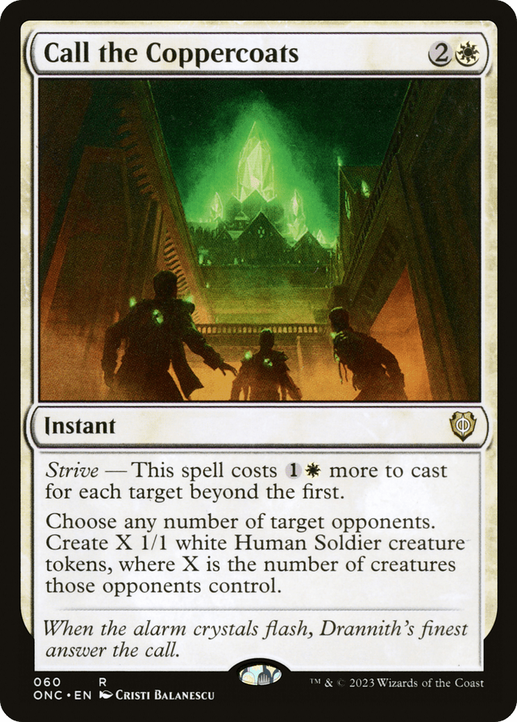 Call the Coppercoats [Phyrexia: All Will Be One Commander] MTG Single Magic: The Gathering  | Multizone: Comics And Games