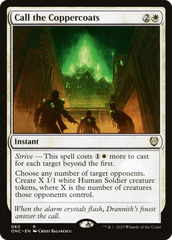 Call the Coppercoats [Phyrexia: All Will Be One Commander] MTG Single Magic: The Gathering  | Multizone: Comics And Games
