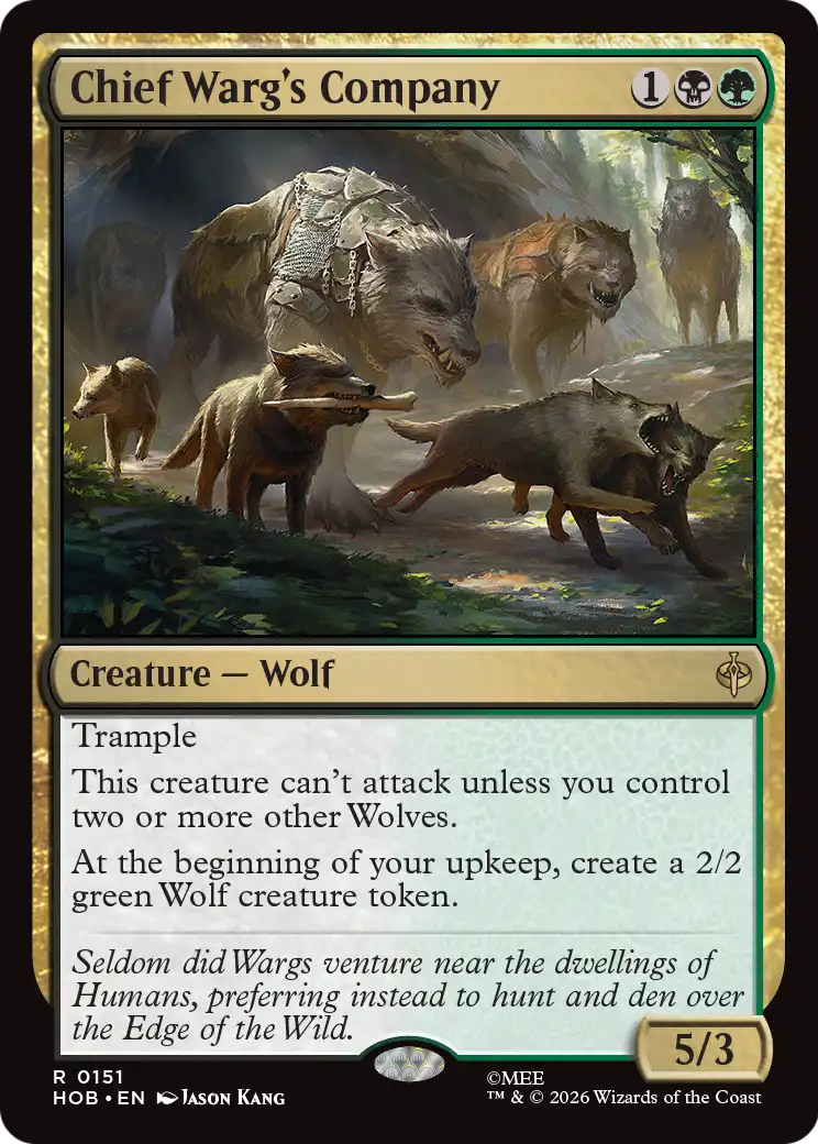 Chief Warg's Company [The Hobbit] | Multizone: Comics And Games