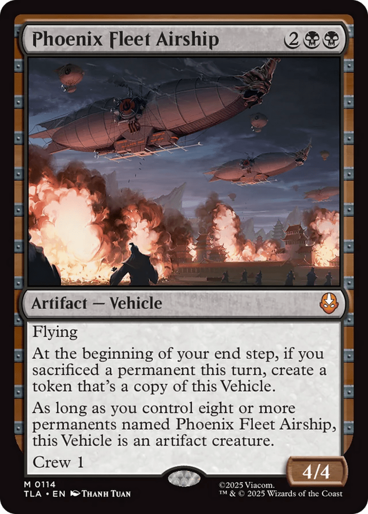 Phoenix Fleet Airship [Avatar: The Last Airbender] MTG Single Magic: The Gathering  | Multizone: Comics And Games