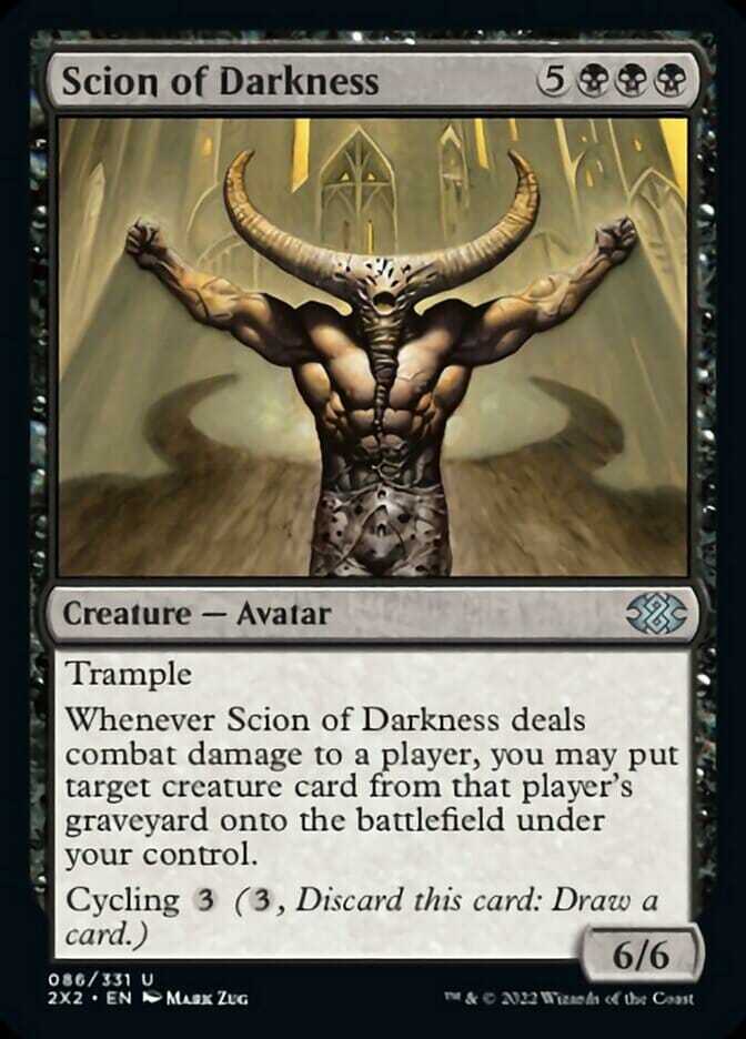 Scion of Darkness [Double Masters 2022] MTG Single Magic: The Gathering  | Multizone: Comics And Games