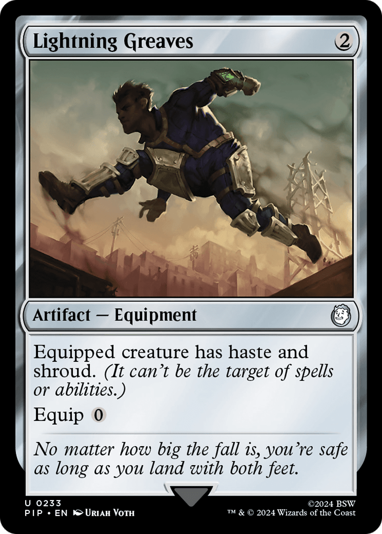 Lightning Greaves [Fallout] MTG Single Magic: The Gathering  | Multizone: Comics And Games