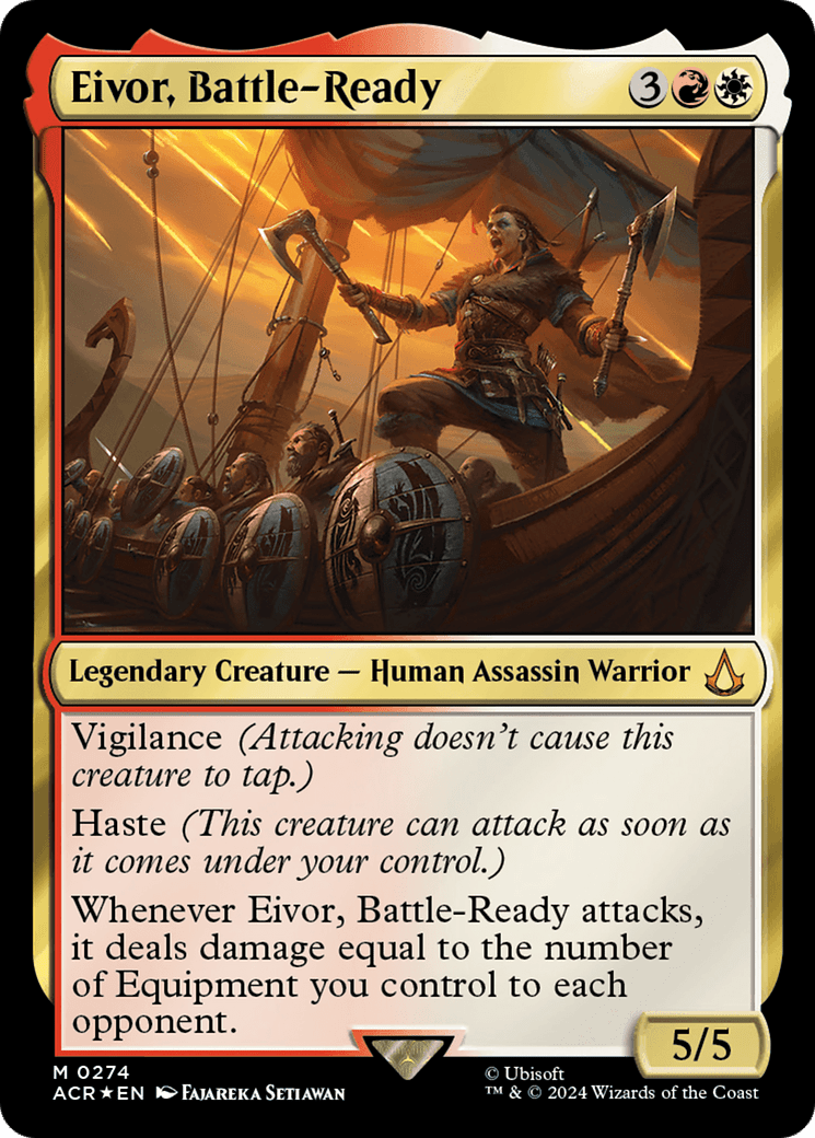 Eivor, Battle-Ready [Assassin's Creed] MTG Single Magic: The Gathering  | Multizone: Comics And Games