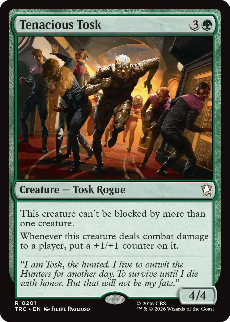 Tenacious Tosk [Star Trek Commander] MTG Single Magic: The Gathering  | Multizone: Comics And Games