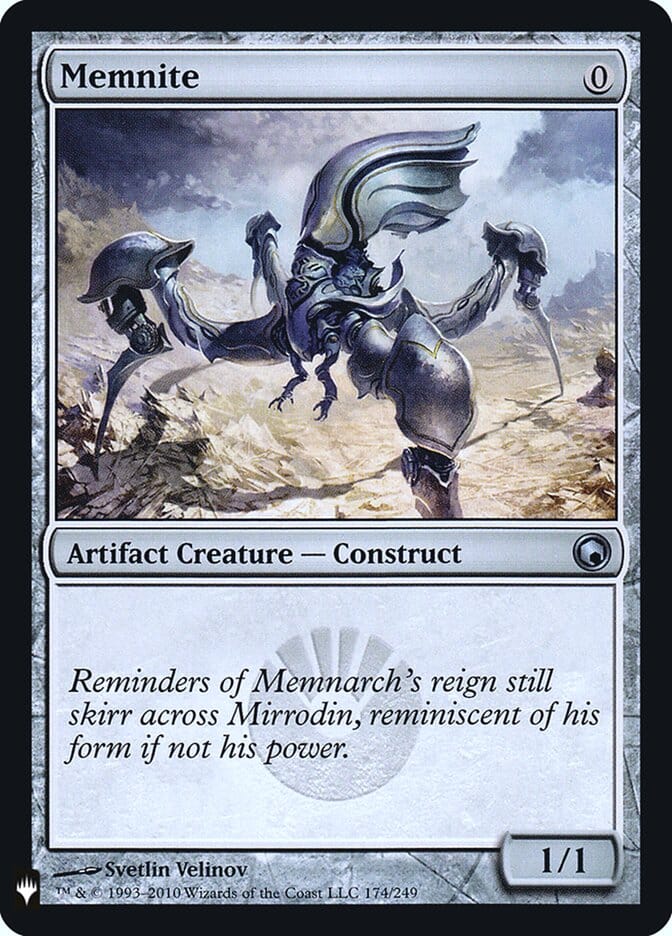 Memnite [The List] MTG Single Magic: The Gathering  | Multizone: Comics And Games