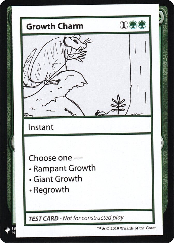 Growth Charm [Mystery Booster Playtest Cards] MTG Single Magic: The Gathering  | Multizone: Comics And Games