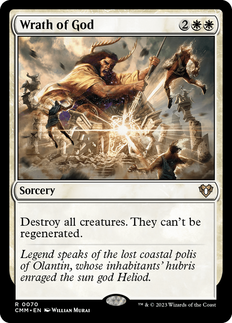 Wrath of God [Commander Masters] MTG Single Magic: The Gathering  | Multizone: Comics And Games