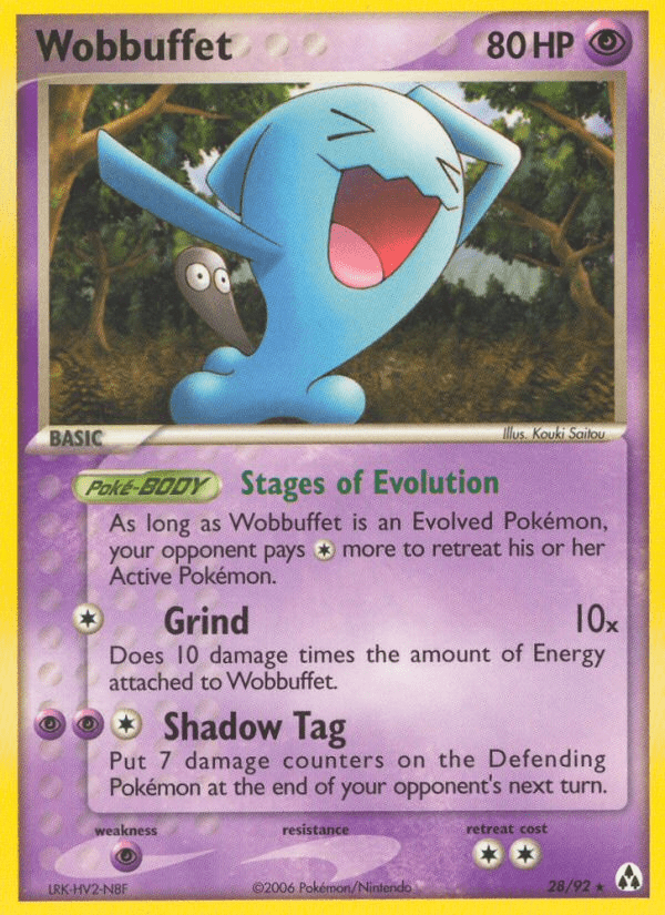 Wobbuffet (28/92) [EX: Legend Maker] Pokemon Single Pokémon  | Multizone: Comics And Games