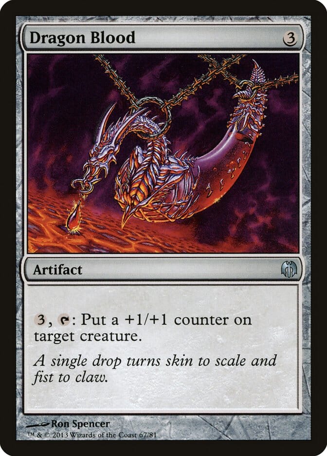 Dragon Blood [Duel Decks: Heroes vs. Monsters] MTG Single Magic: The Gathering  | Multizone: Comics And Games