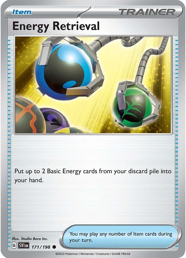 Energy Retrieval (171/198) [Scarlet & Violet: Base Set] Pokemon Single Pokémon  | Multizone: Comics And Games