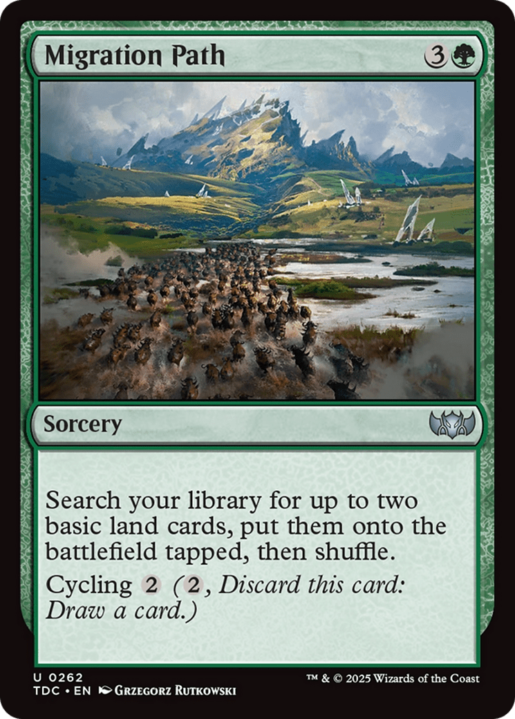 Migration Path [Tarkir: Dragonstorm Commander] MTG Single Magic: The Gathering  | Multizone: Comics And Games