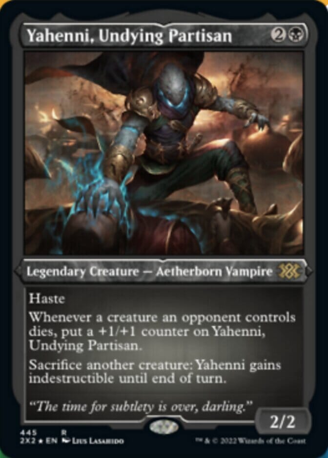 Yahenni, Undying Partisan (Foil Etched) [Double Masters 2022] MTG Single Magic: The Gathering  | Multizone: Comics And Games