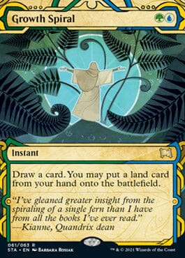 Growth Spiral (Foil Etched) [Strixhaven: Mystical Archive] MTG Single Magic: The Gathering  | Multizone: Comics And Games