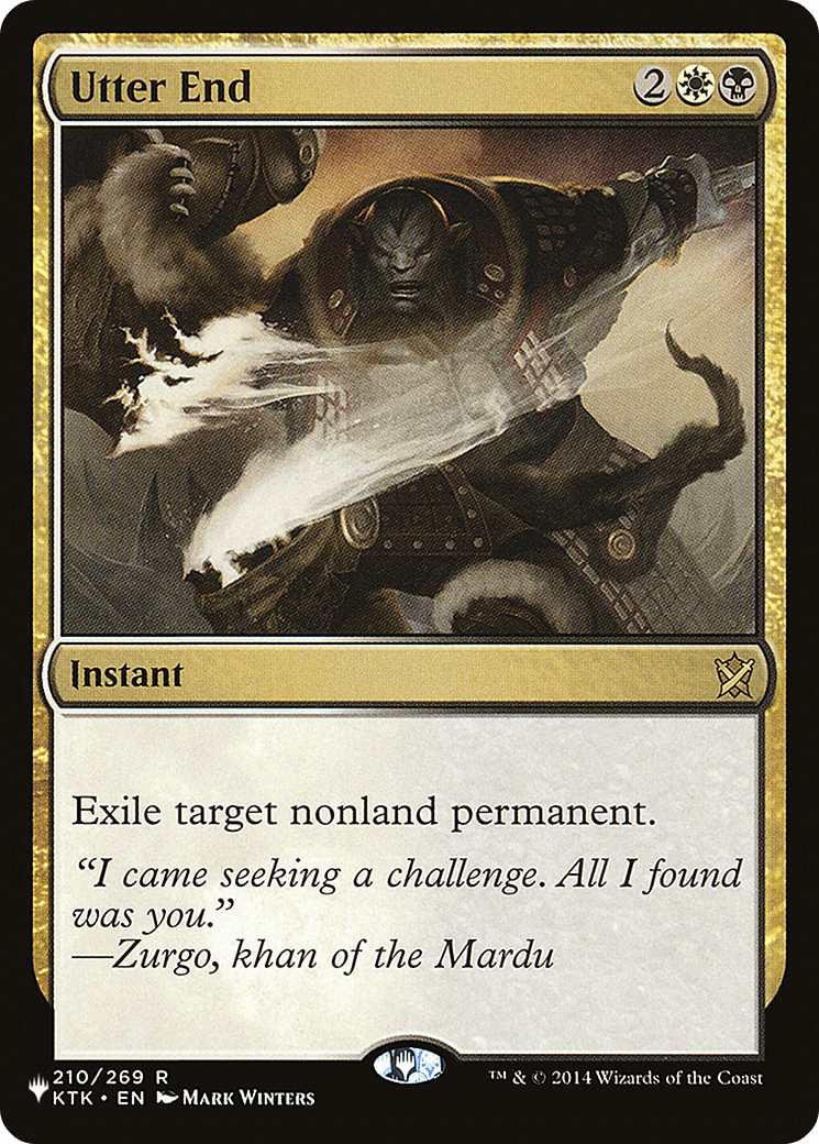 Utter End [Secret Lair: From Cute to Brute] MTG Single Magic: The Gathering  | Multizone: Comics And Games