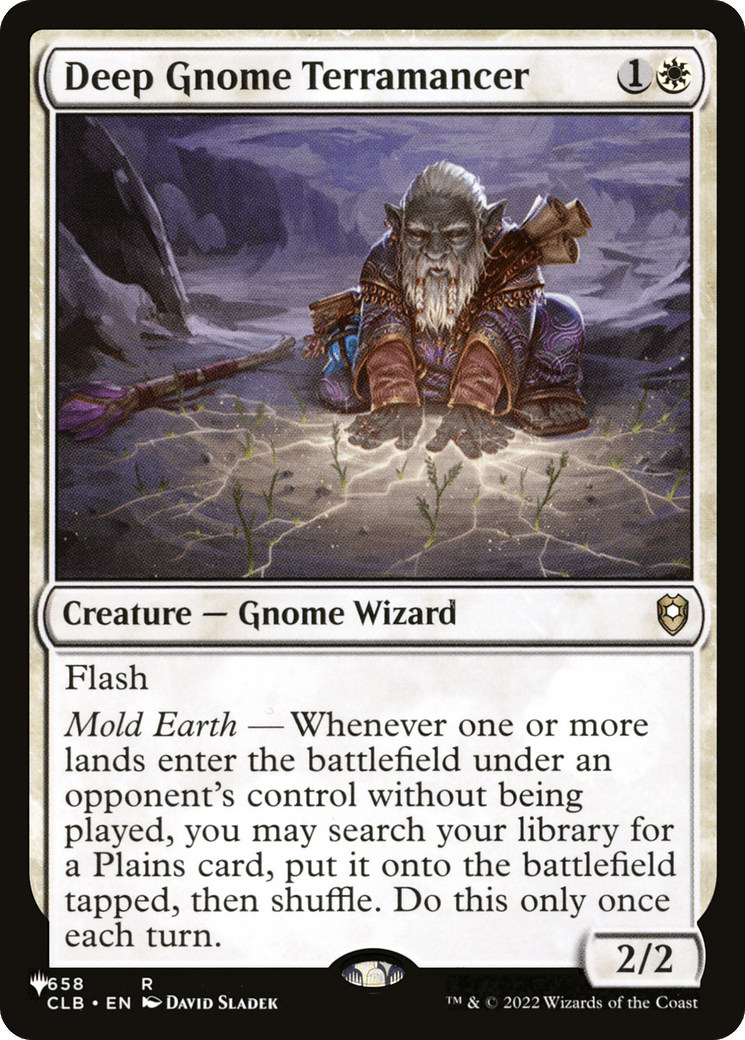 Deep Gnome Terramancer [The List] MTG Single Magic: The Gathering  | Multizone: Comics And Games