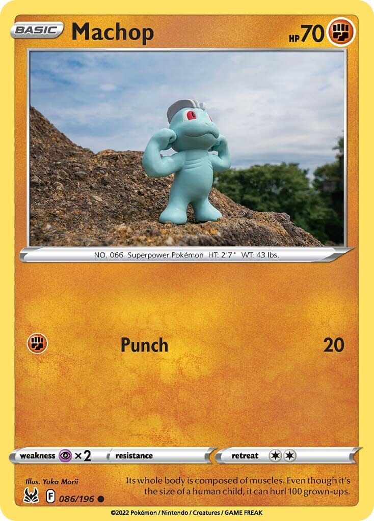Machop (086/196) [Sword & Shield: Lost Origin] Pokemon Single Pokémon  | Multizone: Comics And Games