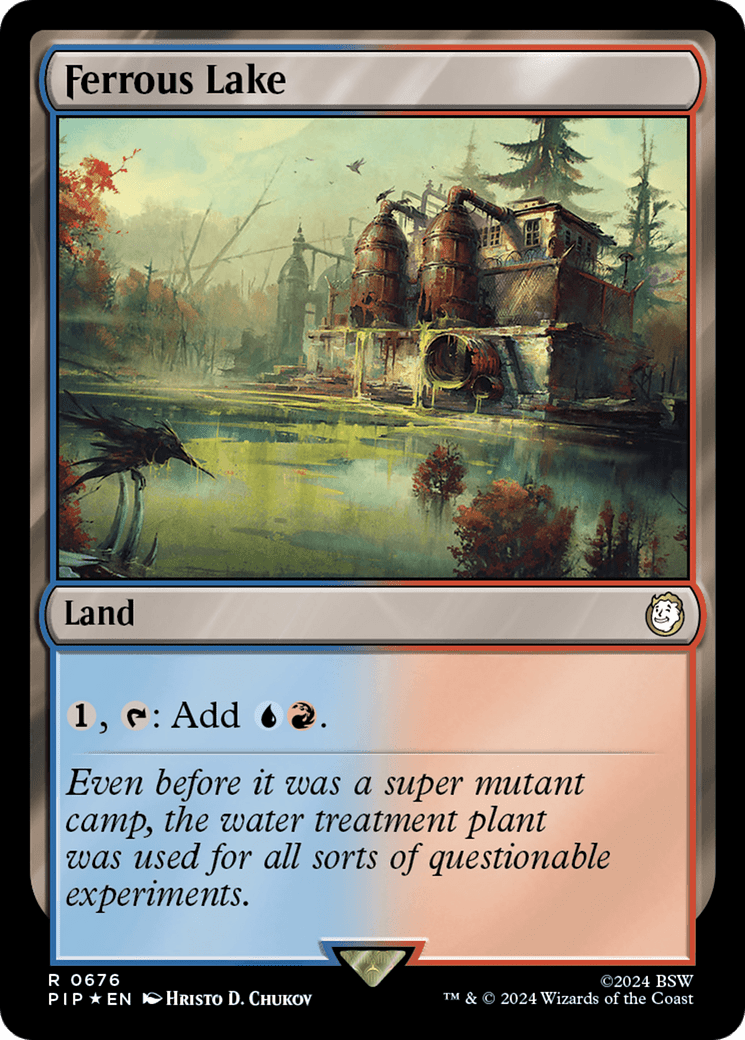 Ferrous Lake (Surge Foil) [Fallout] MTG Single Magic: The Gathering  | Multizone: Comics And Games