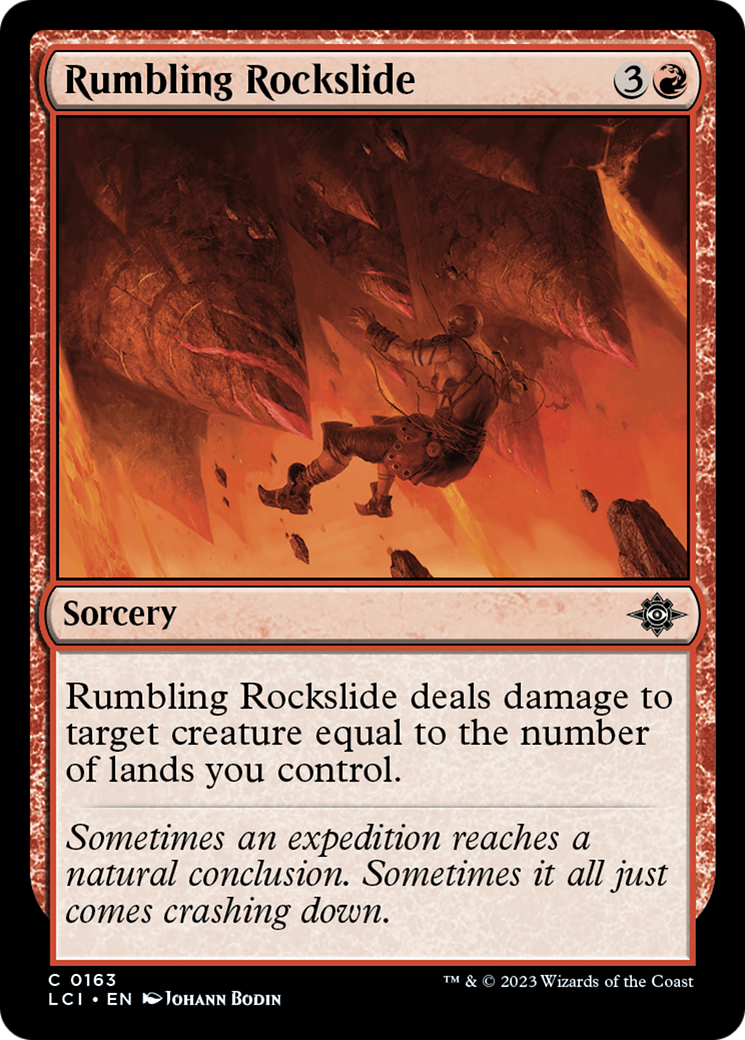 Rumbling Rockslide [The Lost Caverns of Ixalan] | Multizone: Comics And Games