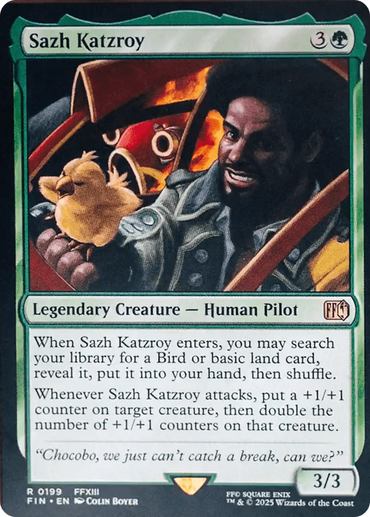 Sazh Katzroy [FINAL FANTASY] MTG Single Magic: The Gathering  | Multizone: Comics And Games