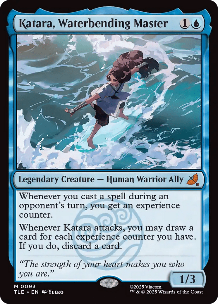 Katara, Waterbending Master [Avatar: The Last Airbender: Eternal-Legal] MTG Single Magic: The Gathering  | Multizone: Comics And Games