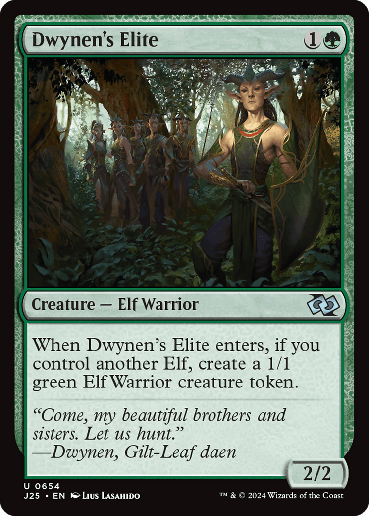 Dwynen's Elite [Foundations Jumpstart] MTG Single Magic: The Gathering  | Multizone: Comics And Games