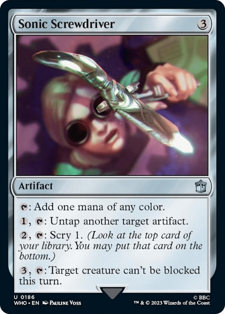 Sonic Screwdriver (0186) [Doctor Who] MTG Single Magic: The Gathering  | Multizone: Comics And Games