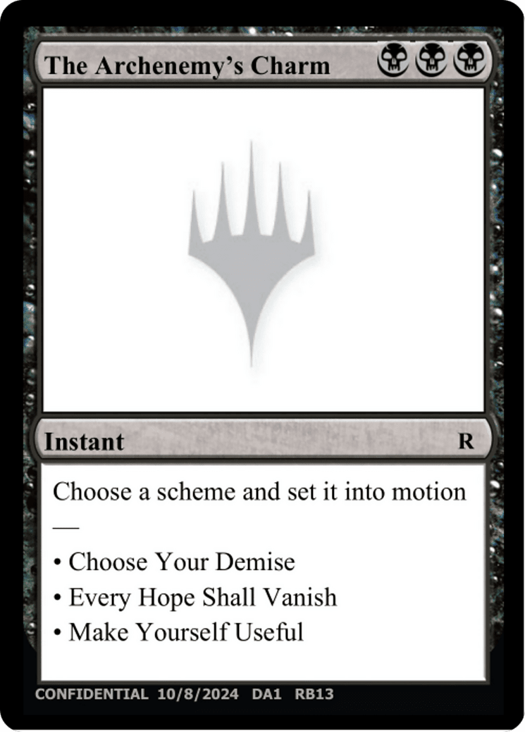 The Archenemy's Charm [Unknown Event] MTG Single Magic: The Gathering  | Multizone: Comics And Games